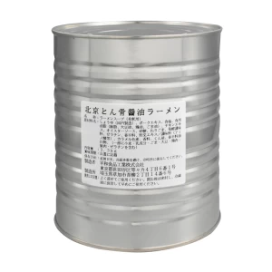 平和食品工業【北京とん骨醤油ラーメンスープ　3.3kg缶×6】