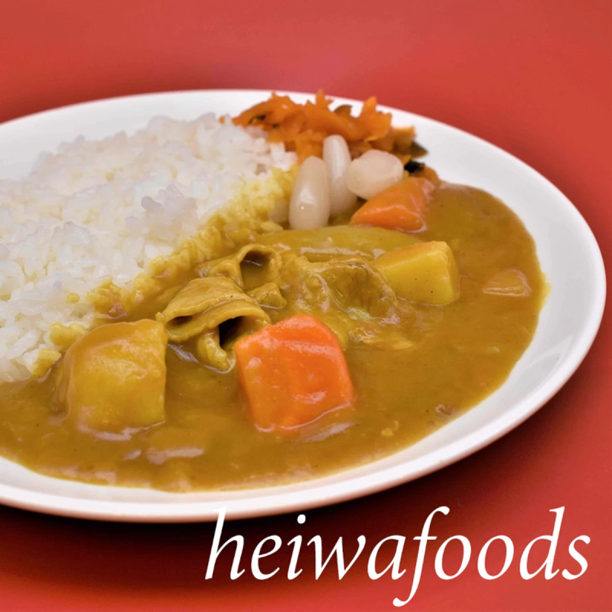 平和食品工業【ゴールドクックアタックカレーフレーク　1kg袋×20】　業務用カレー