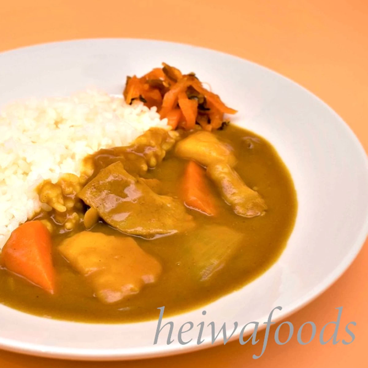 平和食品工業【ゴールドクックスタンダードカレーフレーク　1kg袋×20】　業務用カレー