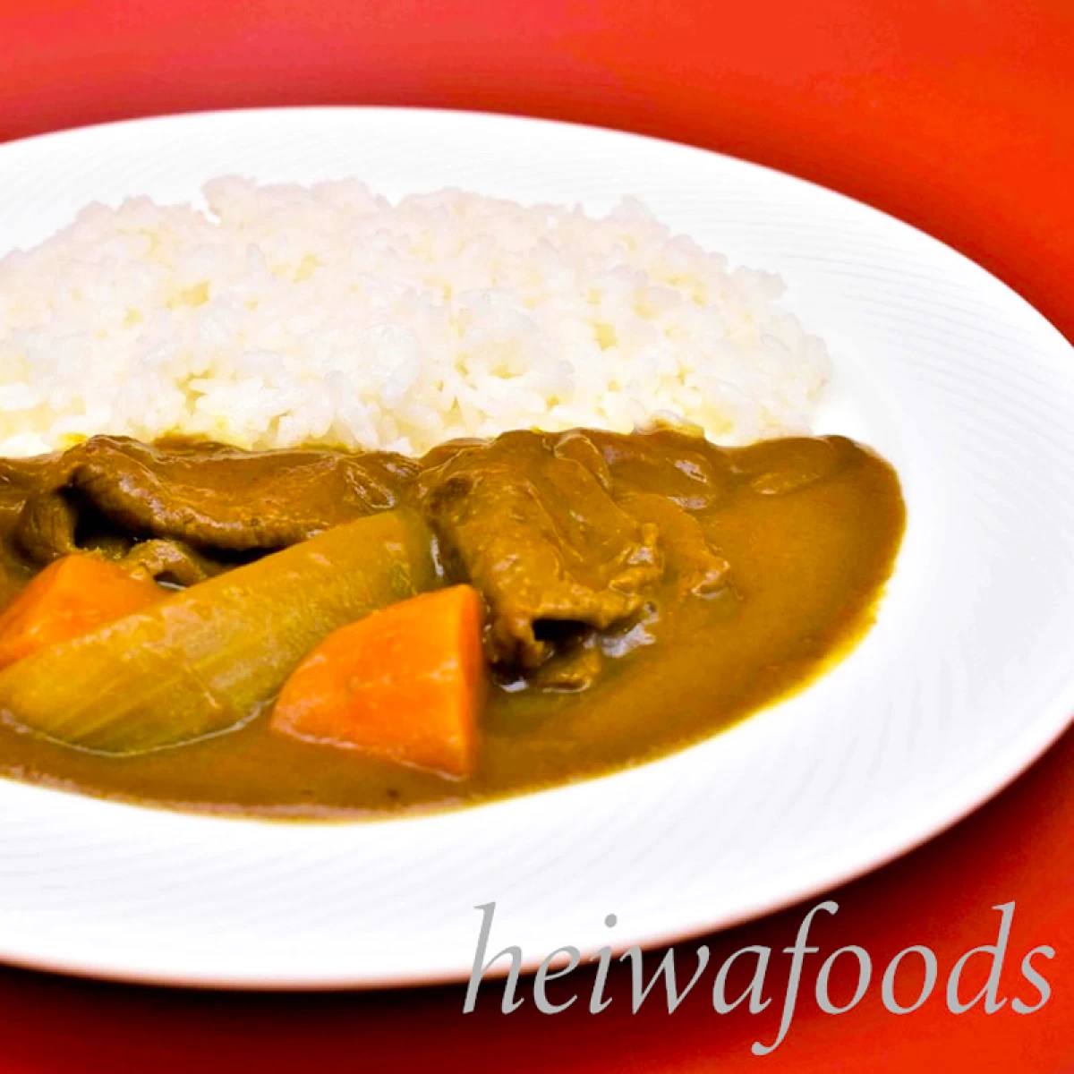 平和食品工業【ゴールドクックフォンブランカレーフレーク　1kg袋×20】　業務用カレー