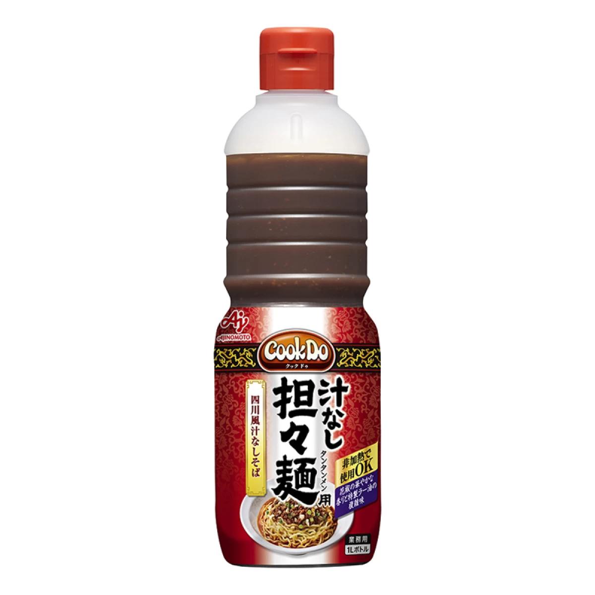 味の素【「Cook Do®」汁なし担々麺用  1Lボトル×6】 AJINOMOTO業務用中華調味料