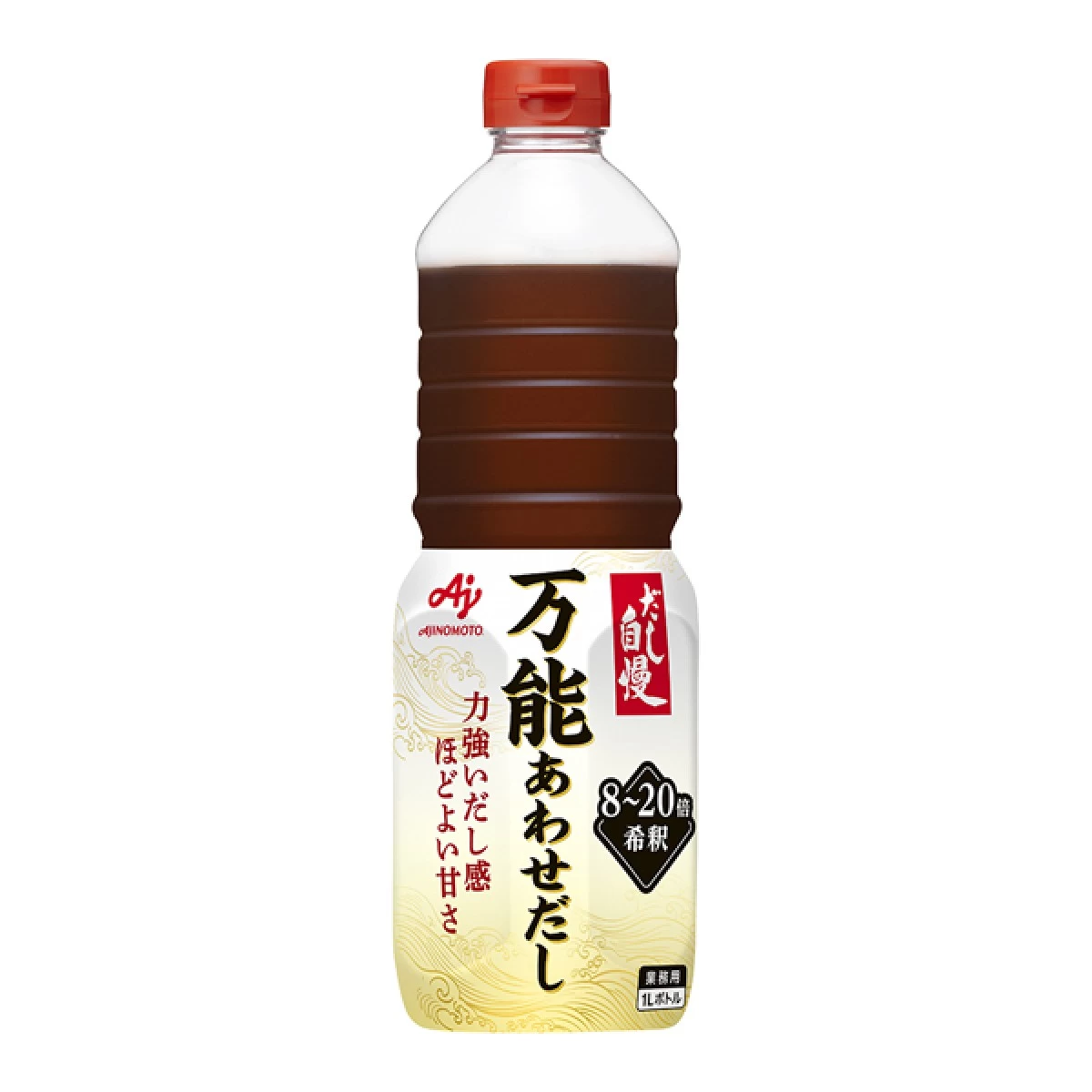 味の素【「だし自慢」万能あわせだし　1Lボトル×6】 AJINOMOTO業務用液体和風だし