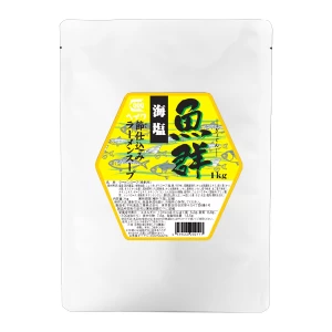 平和食品工業【魚群海塩節仕込みラーメンスープ　1kg袋×10】