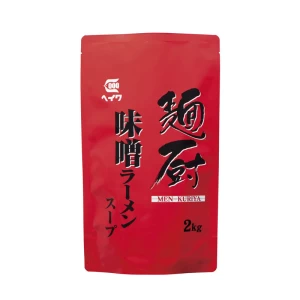 平和食品工業【麺厨　味噌ラーメンスープ　2kg袋×6】