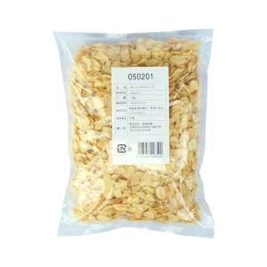 中国産【ガーリックフレーク　1kg】　業務用乾燥ニンニクスライス