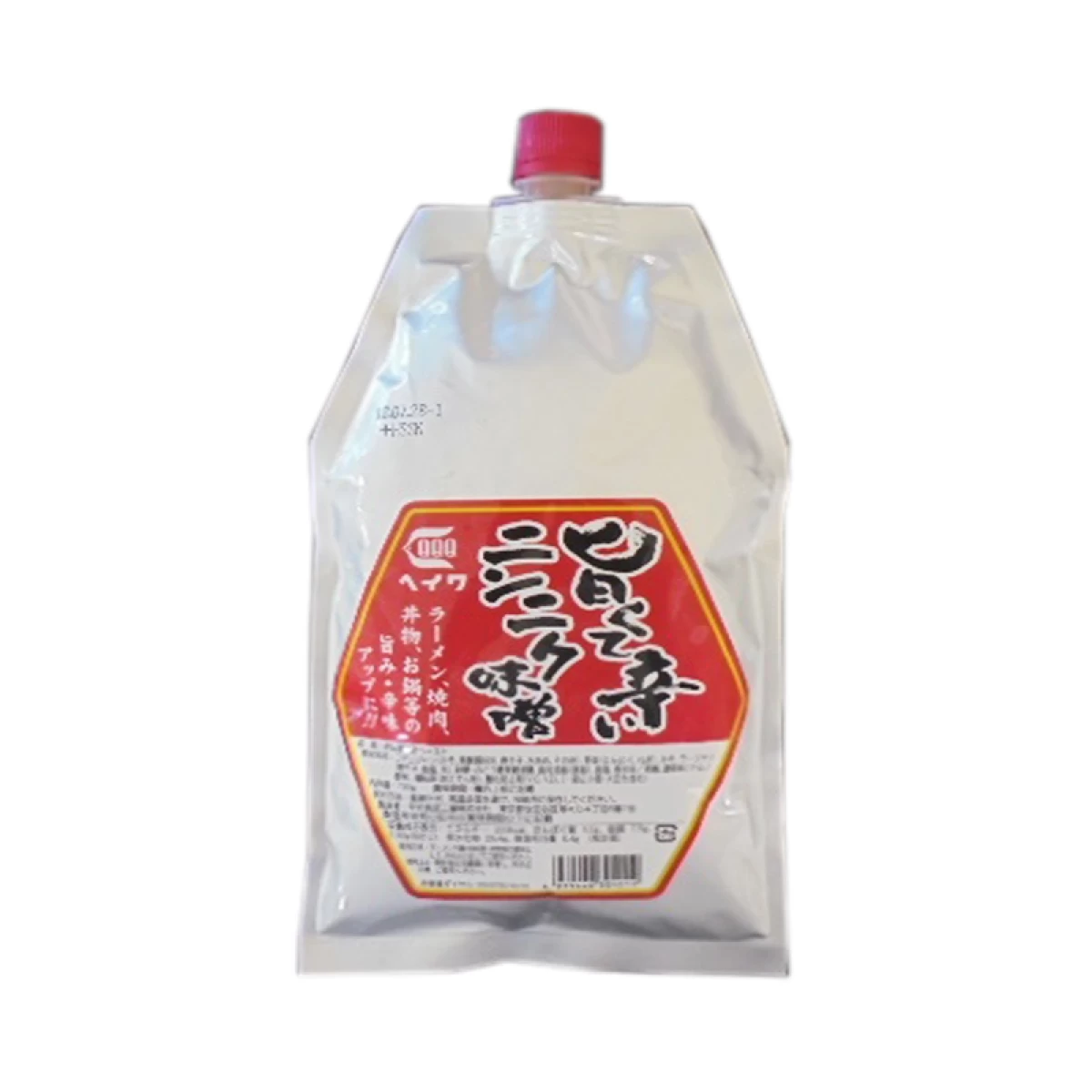 平和食品工業【旨くて辛いニンニク味噌 700gパウチ×15】
