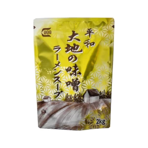 平和食品工業【平和　大地の味噌ラーメンスープ】2kg×6袋