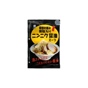 平和食品工業【背徳の極みニンニク醤油ラーメンスープ　87g×20袋×4】